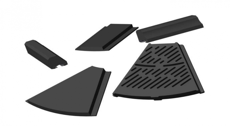 提高橡膠襯板的美觀修整采用的方法